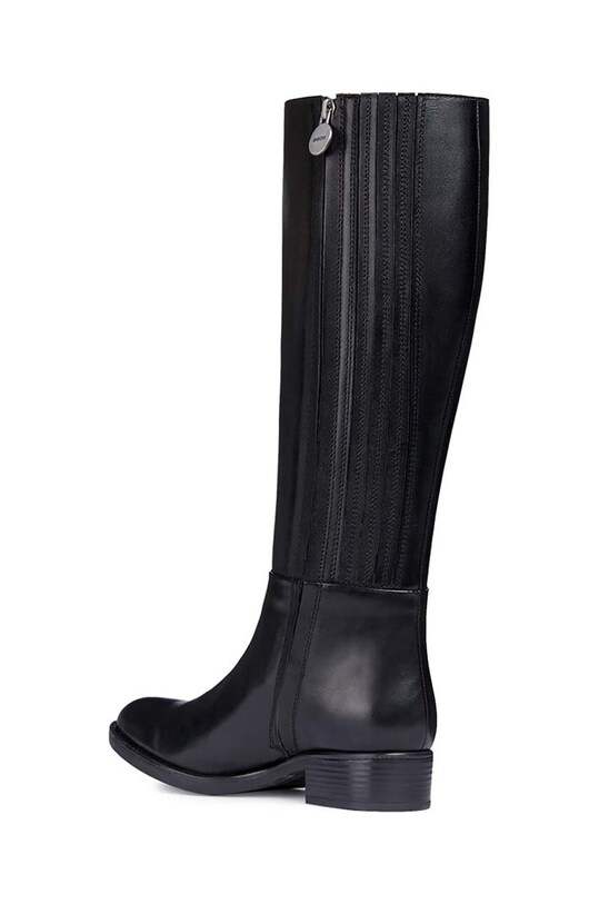 Geox cizme de piele D FELICITY D negru D84G1D.00043.C9999