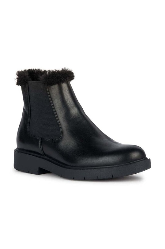 Geox sztyblety skórzane D SPHERICA EC1 B D36QRB.043BH.C9999 czarny AW23