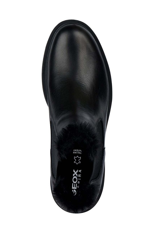 Geox sztyblety skórzane D SPHERICA EC1 B D36QRB.043BH.C9999 czarny