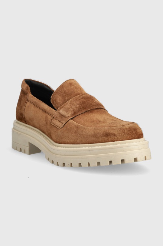 Geox mokasyny zamszowe D IRIDEA A D36HRA.00023.C0013 brązowy AW23