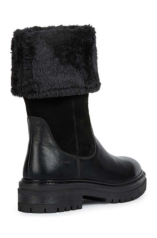 Δερμάτινες μπότες Geox D IRIDEA M D04HRM.02246.C9999 μαύρο