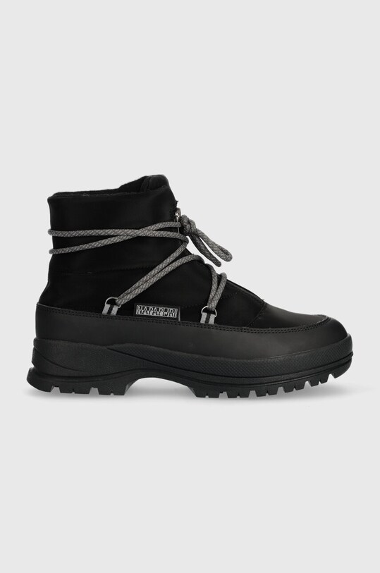 Napapijri pantofi MUD cu snur negru NP0A4HW4.041