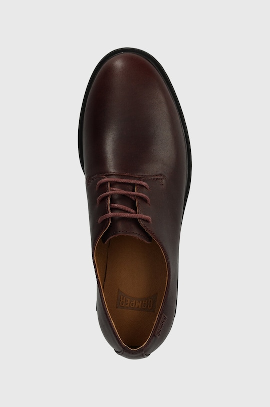Camper bőr félcipő Iman burgundia K200685.029