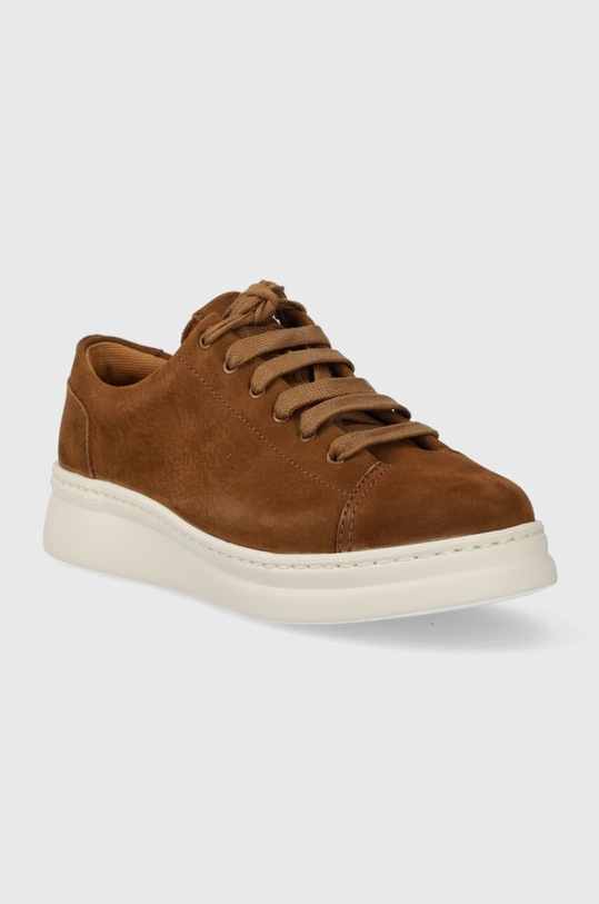 Camper sneakersy zamszowe Runner Up K200645.076 brązowy AW23