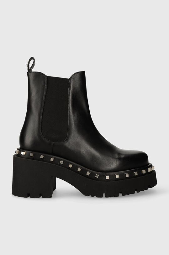 Patrizia Pepe stivaletti chelsea in pelle platform nero 2Y0007.L078.K103