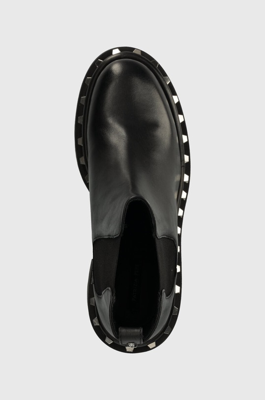 Patrizia Pepe stivaletti chelsea in pelle nero 2Y0007.L078.K103