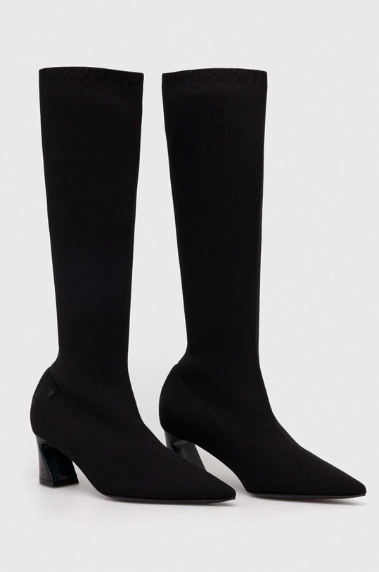 Patrizia Pepe csizma 2Y0014.K156.K103 fekete AW23
