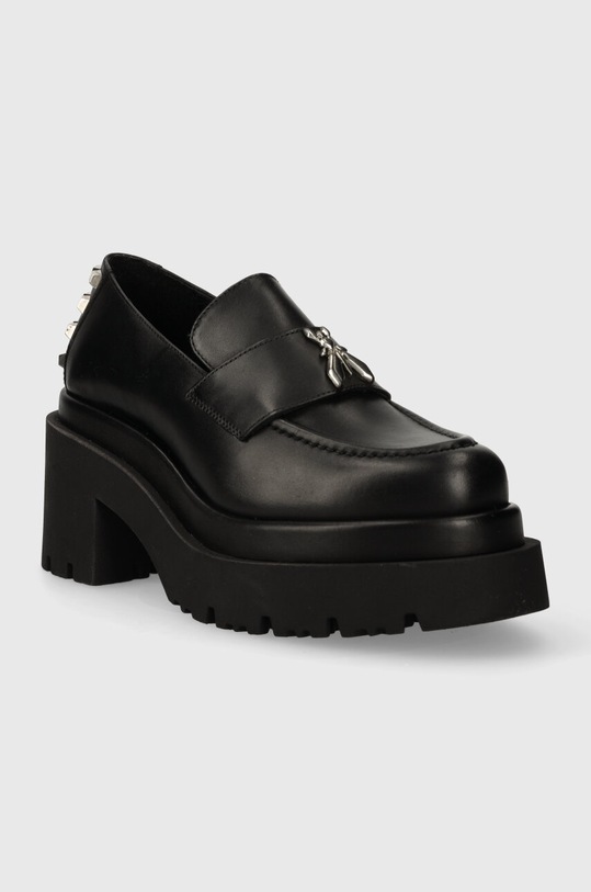 Δερμάτινα μοκασίνια Patrizia Pepe 2Z0012.L078.K103 μαύρο AW23