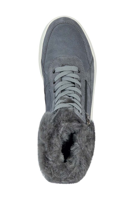 Geox śniegowce skórzane D DALYLA B ABX A D26QSA.022BH.C9371 szary