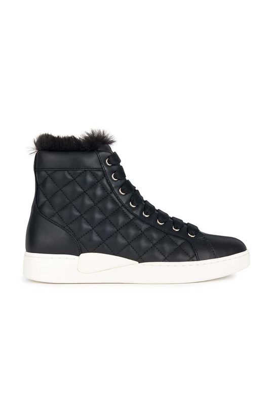 Geox sneakersy skórzane D LAURESSA A skóra zamszowa czarny D3624A.00085.C9999