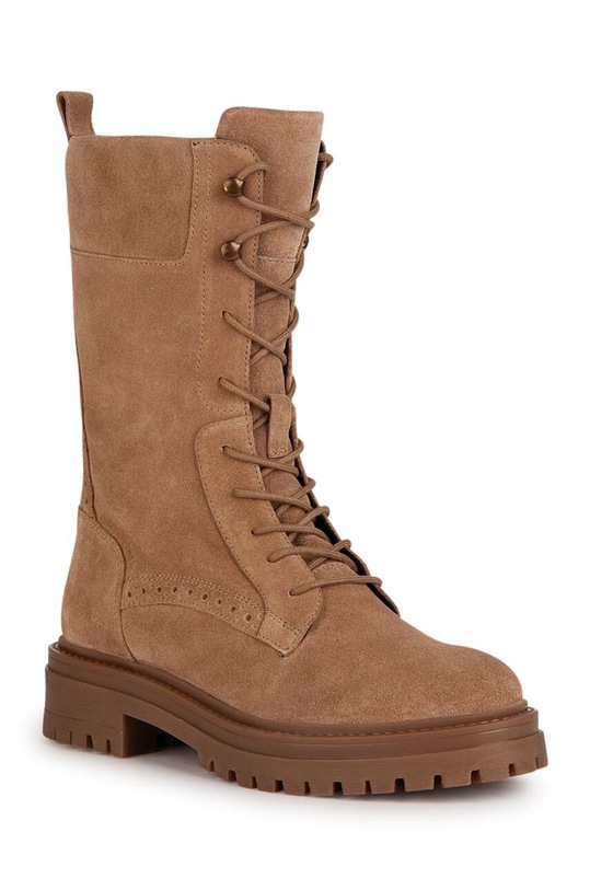 Geox workery zamszowe D IRIDEA E D36HRE.00023.C6018 beżowy AW23