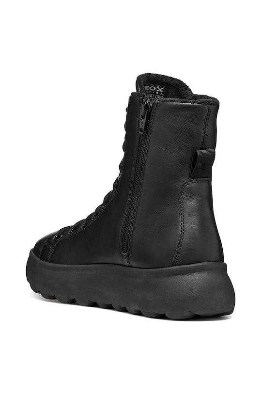 Încălțăminte Geox cizme de piele D SPHERICA EC4.1 D D36TCD.00085.C9999 negru