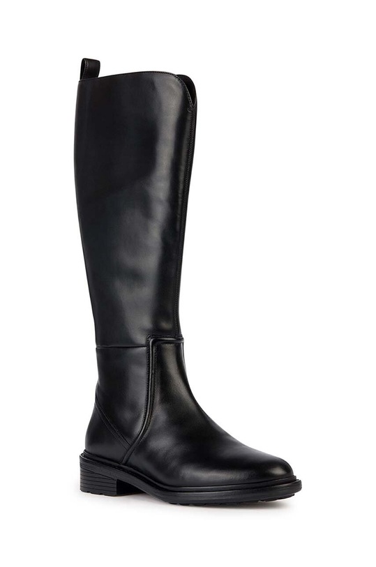 Geox kozaki skórzane D WALK PLEASURE G D36TGG.00043.C9999 czarny AW23