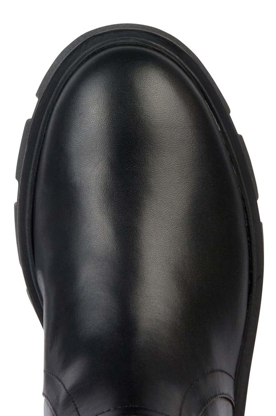 Δερμάτινες μπότες Geox D VILDE A D36UAA.085KB.C9999 μαύρο