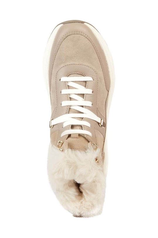 Geox śniegowce zamszowe D DIAMANTA D D36UFD.02285.C5004 beżowy