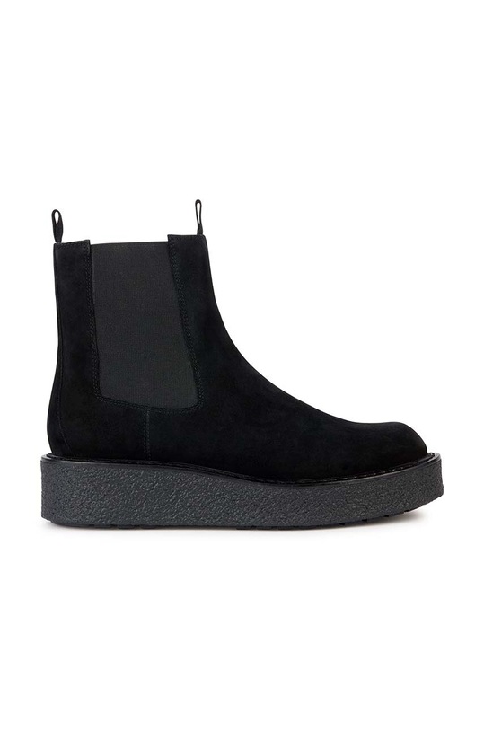Geox stivaletti chelsea D ELIDEA C pelle scamosciata nero D36VEC.00022.C9999