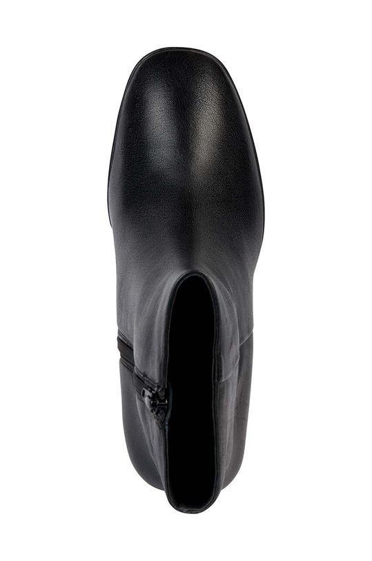 Δερμάτινες μπότες Geox D TEULADA C D36VLC.000LM.C9999 μαύρο
