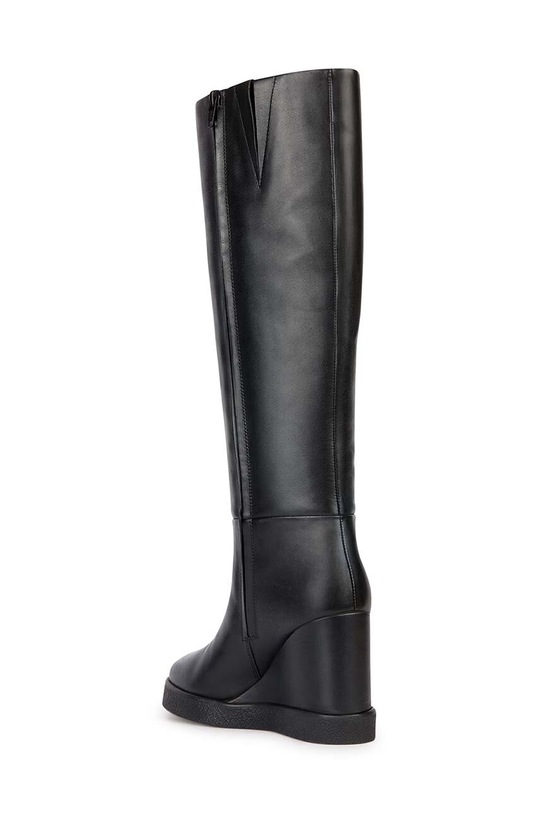 Παπούτσια Δερμάτινες μπότες Geox D ELIDEA WEDGE C D36VQC.00043.C9999 μαύρο