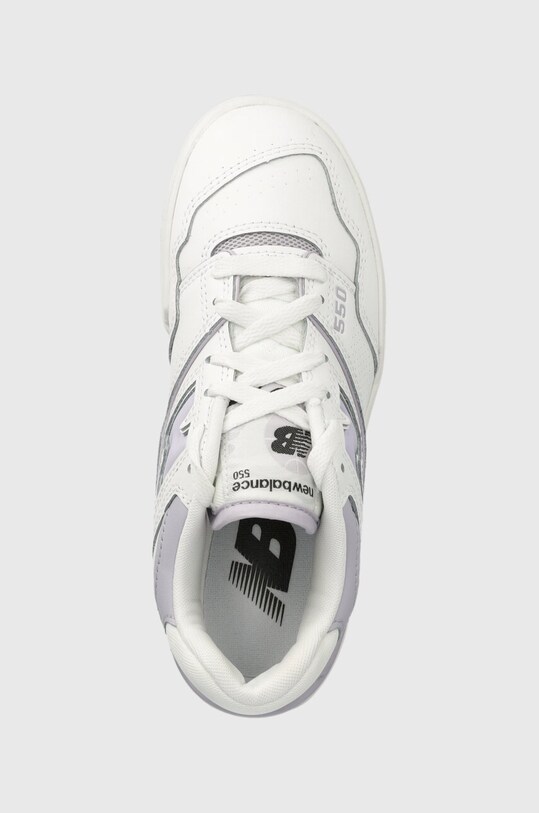 New Balance sneakers din piele BBW550BV alb BBW550BV