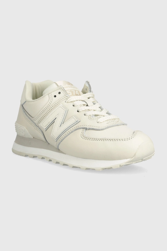 New Balance 574 Triple Cream Leather WL574IR2 beige AW23