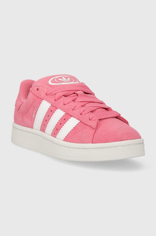 adidas Originals sneakers din piele întoarsă Campus 00s ID7028 roz AW23