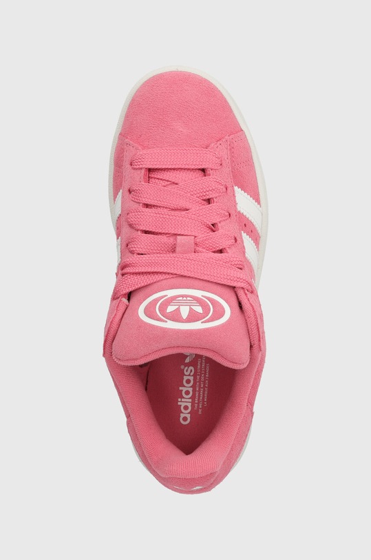 adidas Originals sneakers din piele întoarsă Campus 00s roz ID7028