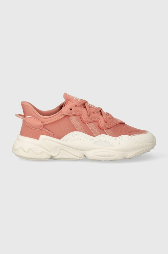 adidas Originals sneakers Ozweego piele întoarsă maro IF5478