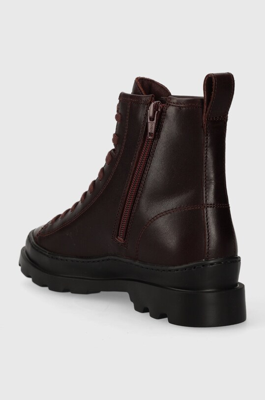 Obuwie Camper botki skórzane Brutus K400325.038 bordowy