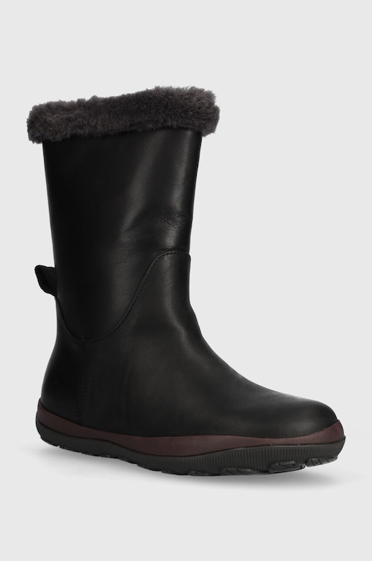Camper śniegowce skórzane Peu Pista GM K400649.003 czarny AW23