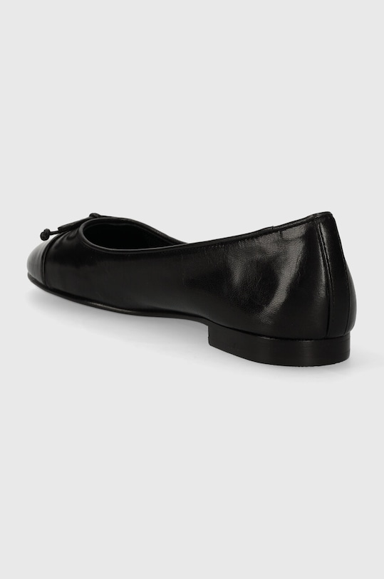 Tory Burch baleriny skórzane CAP-TOE BALLET czarny 154511.004