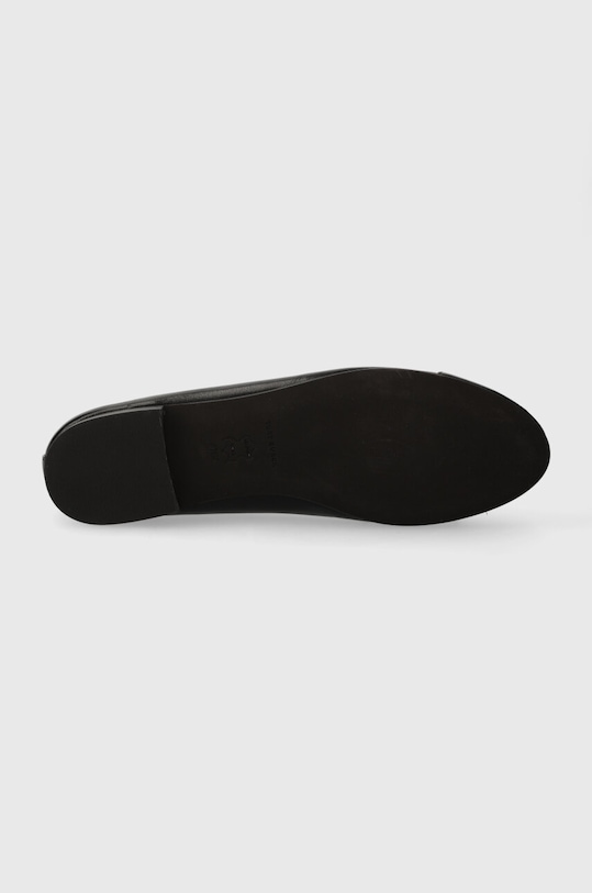 Tory Burch baleriny skórzane CAP-TOE BALLET 154511.004 czarny