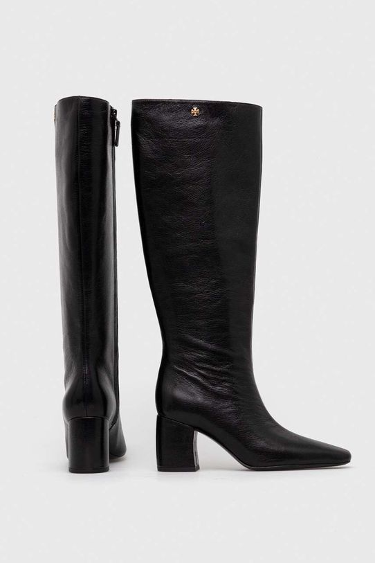 Obuća Kožne čizme Tory Burch BANANA TALL BOOT 154529.006 crna