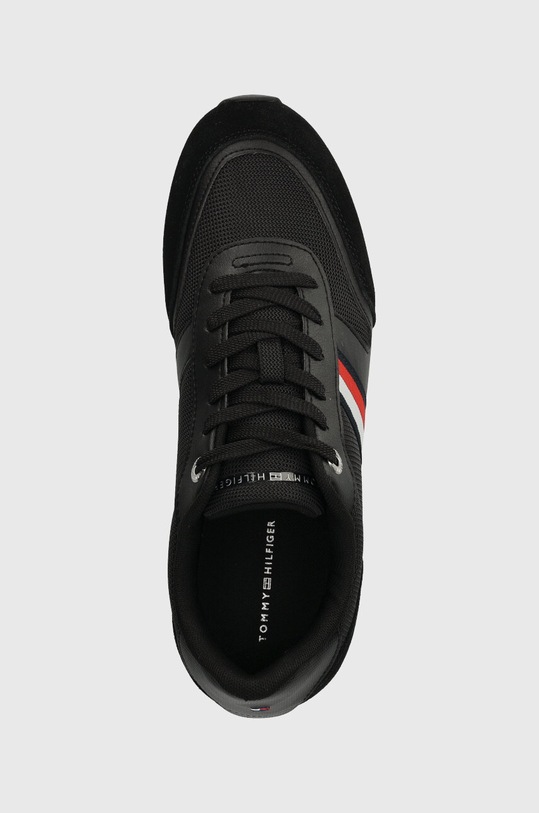 Αθλητικά Tommy Hilfiger ESSENTIAL STRIPES RUNNER μαύρο FW0FW07450