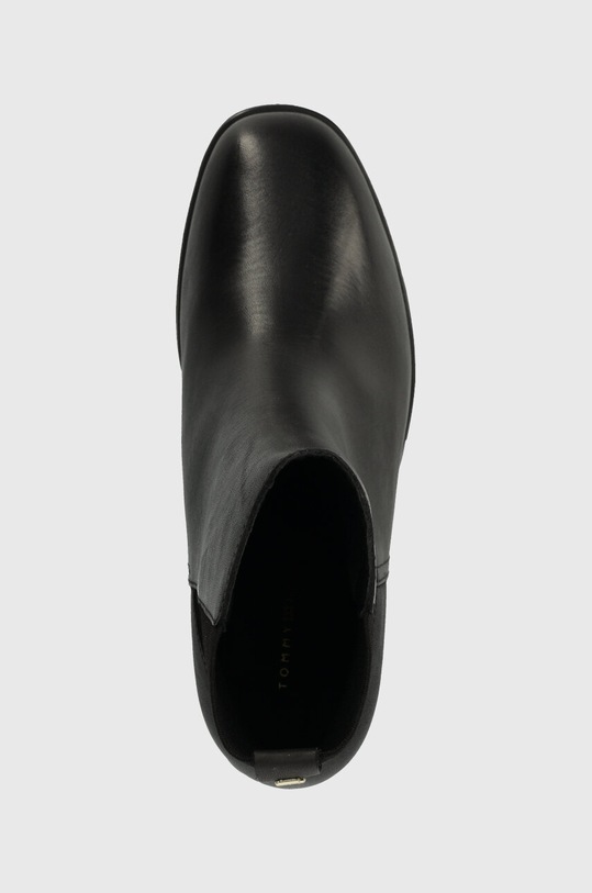 Nízké kozačky Tommy Hilfiger ESSENTIAL CHELSEA THERMO BOOT černá FW0FW07516