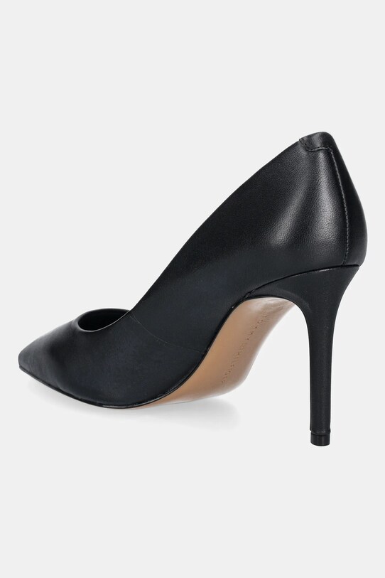 Încălțăminte Tommy Hilfiger stilettos de piele ESSENTIAL POINTED PUMP FW0FW07533 negru
