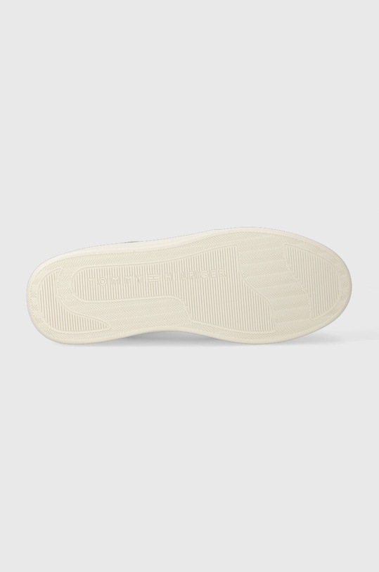 Tommy Hilfiger sneakersy skórzane ESSENTIAL BASKET SNEAKER FW0FW07563 beżowy