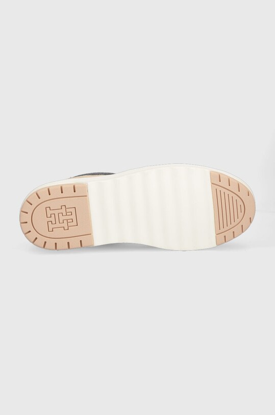 Δερμάτινα αθλητικά παπούτσια Tommy Hilfiger TH PREMIUM LO BASKET SNEAKER FW0FW07564 λευκό