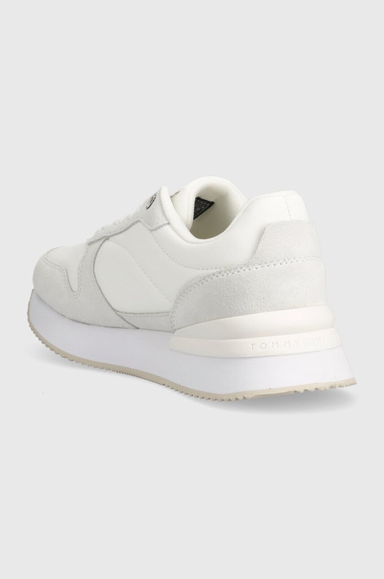 Obutev Superge Tommy Hilfiger ELEVATED FEMININE RUNNER FW0FW07594 bela
