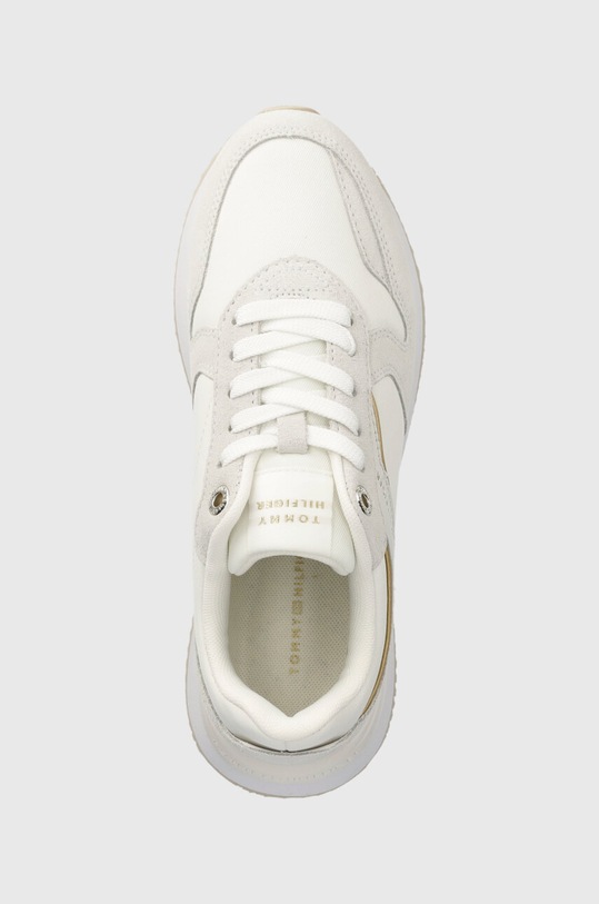 Superge Tommy Hilfiger ELEVATED FEMININE RUNNER bela FW0FW07594