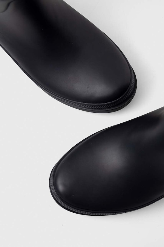 Tommy Hilfiger kalosze TOMMY TARTAN RUBBERBOOT FW0FW07664 granatowy