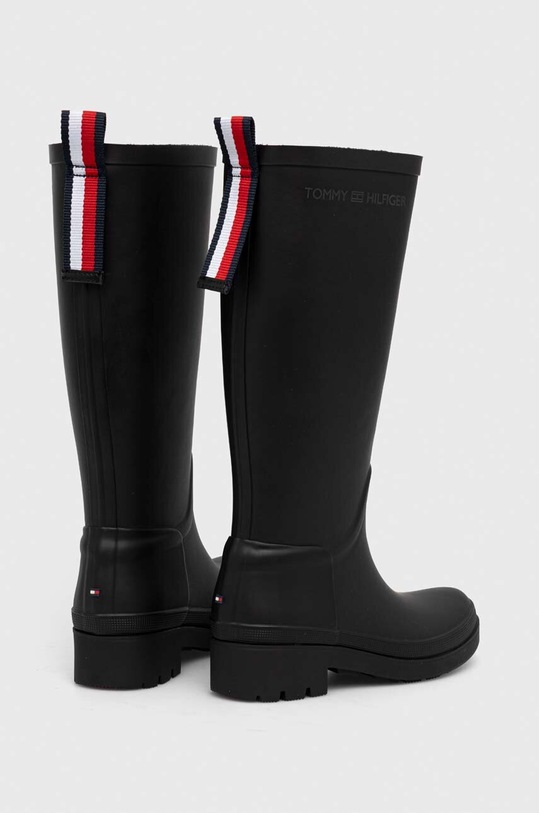Încălțăminte Tommy Hilfiger cizme TOMMY RUBBERBOOT FW0FW07665 negru