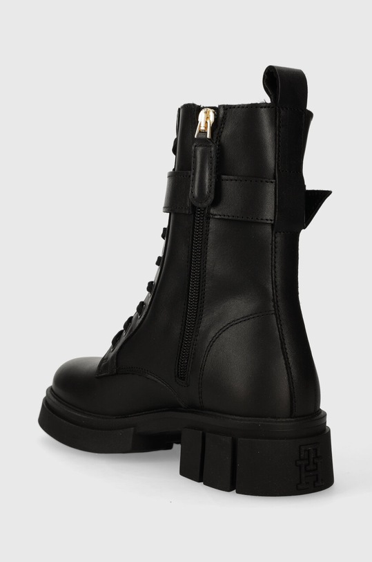 Obuća Kožne čizme Tommy Hilfiger COOL FEMININE BIKERBOOT FW0FW07322 crna