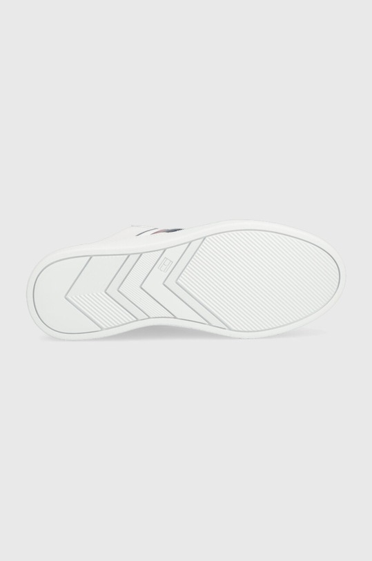 Tommy Hilfiger sneakers in pelle ELEVATED GLOBAL STRIPES SNEAKER FW0FW07446 bianco