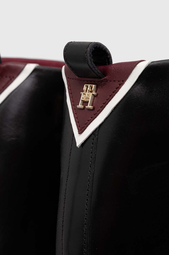 Tommy Hilfiger kozaki skórzane ELEVATED PLATEAU LONGBOOT FW0FW07545