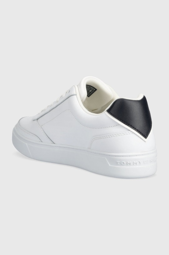 Obuwie Tommy Hilfiger sneakersy skórzane TH ELEVATED CLASSIC SNEAKER FW0FW07567 biały