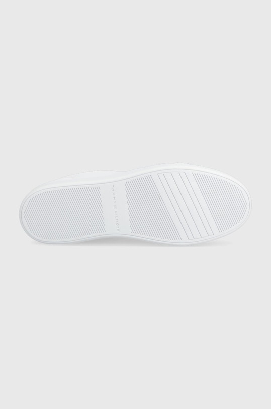 Tommy Hilfiger sneakersy skórzane TH ELEVATED CLASSIC SNEAKER FW0FW07567 biały