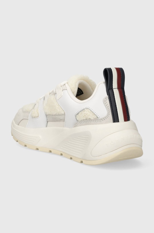 Παπούτσια Αθλητικά Tommy Hilfiger TH FUR FASHION RUNNER FW0FW07307 λευκό