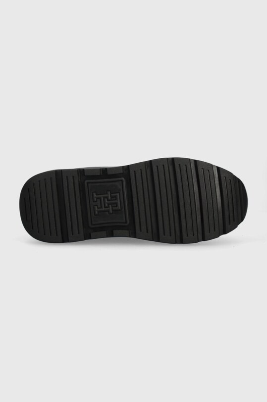 Tommy Hilfiger sneakersy TH FUR FASHION RUNNER FW0FW07307 czarny