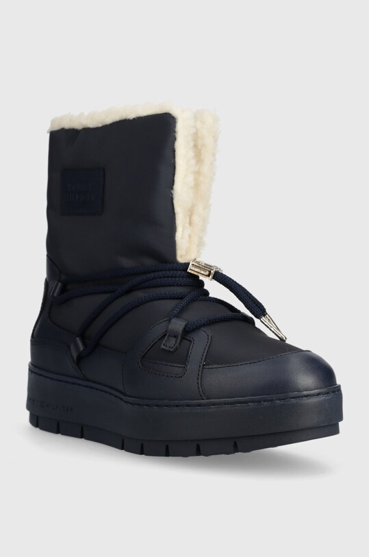 Зимние сапоги Tommy Hilfiger TOMMY ESSENTIAL SNOWBOOT FW0FW07504 тёмно-синий AW23