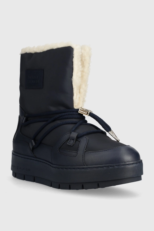 Зимние сапоги Tommy Hilfiger TOMMY ESSENTIAL SNOWBOOT FW0FW07504 тёмно-синий AW23